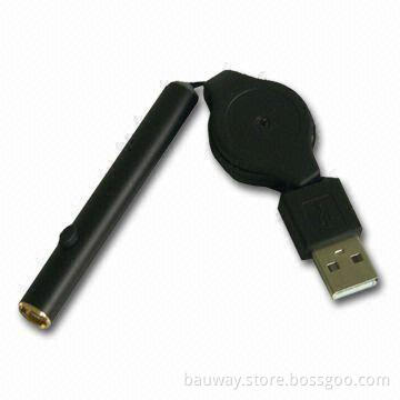 Electronic Cigarette Battery, Available in Different Lengths, Flavors, and Diameters